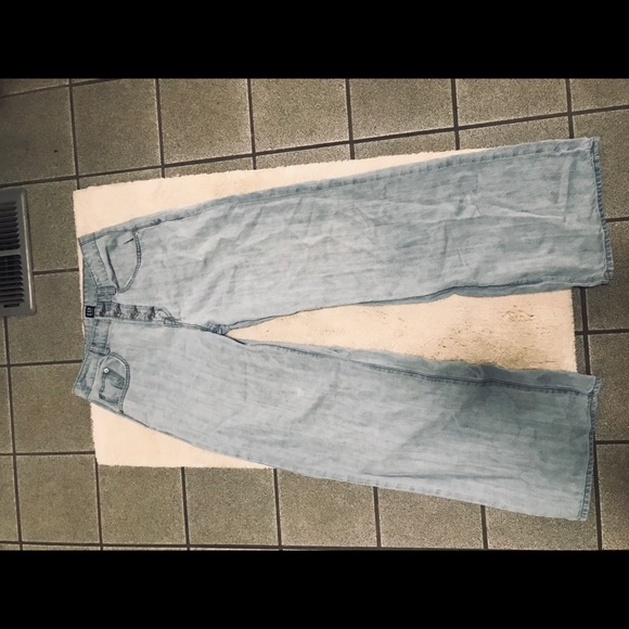 GAP Button Fly High Rise Wide Leg Jeans - Picture 3 of 7